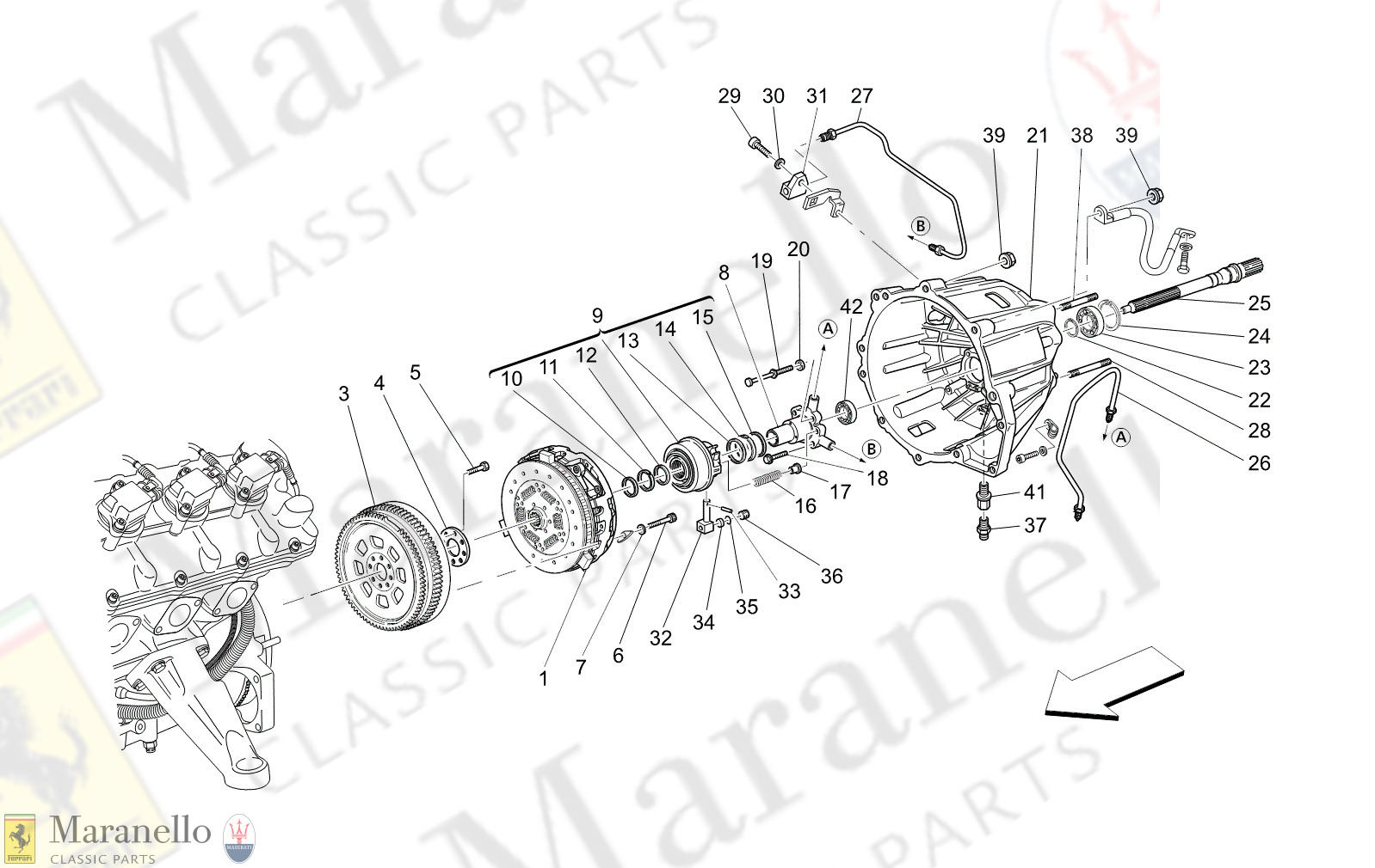 02.11 - 1 - 0211 - 1 Friction Discs And Housing For F1 Gearbox