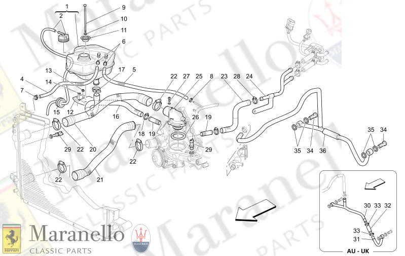 01.71 - 1 COOLING SYSTEM NOURICE AND LINES