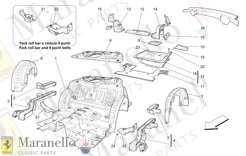 09.05 - 1 REAR STRUCTURAL FRAMES AND SHEET PANELS