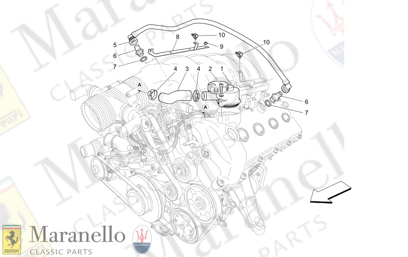 01.63 - 1 OIL VAPOUR RECIRCULATION SYSTEM