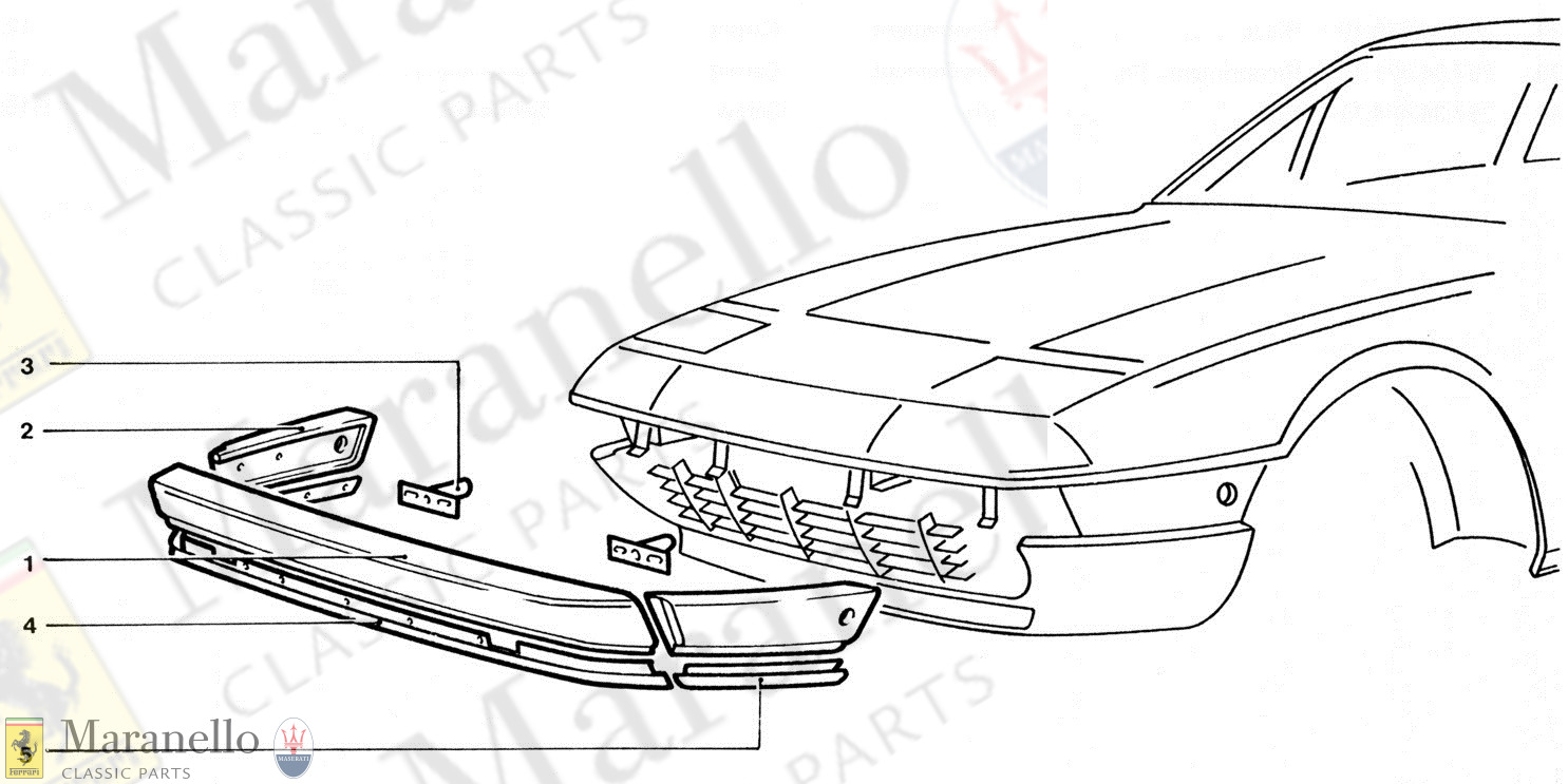 210 - Front Bumper Components