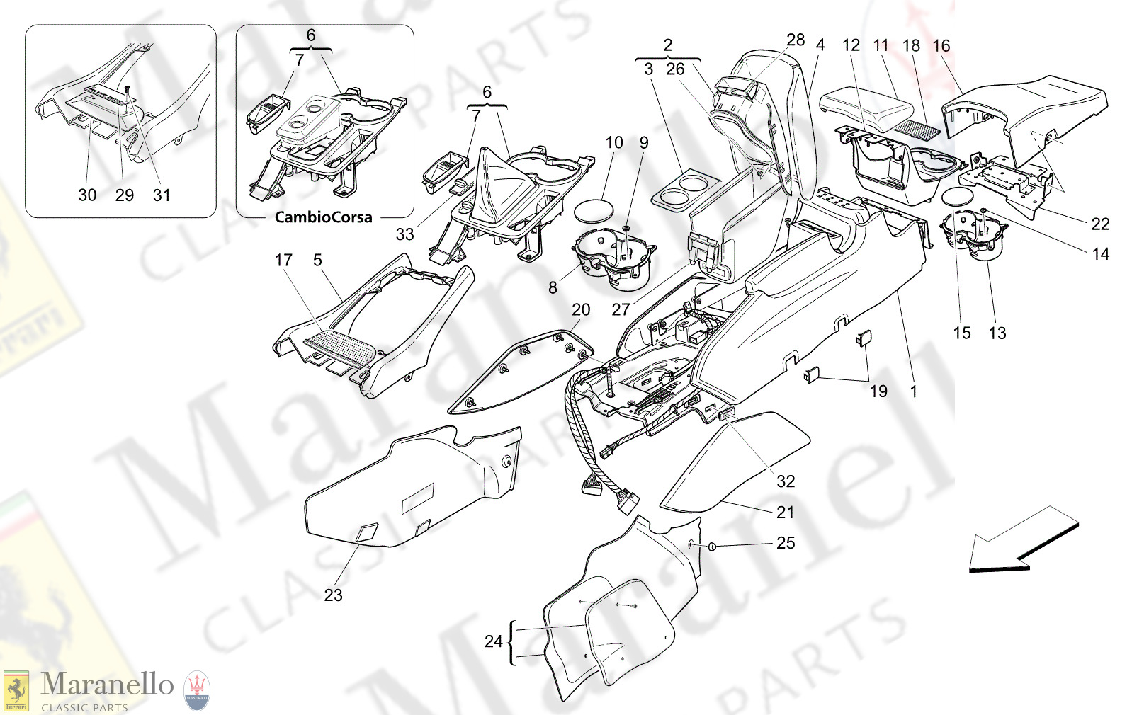 09.51 - 1 - 0951 - 1 Accessory Console And Centre Console