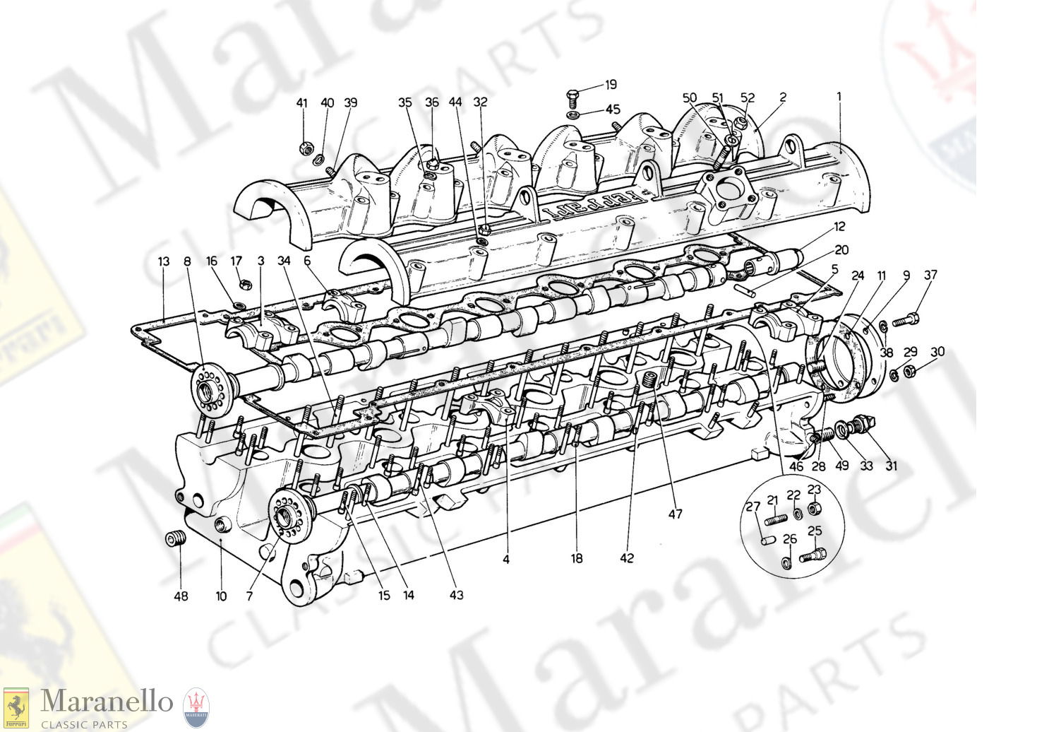 004 - Cylinder Head (Right)