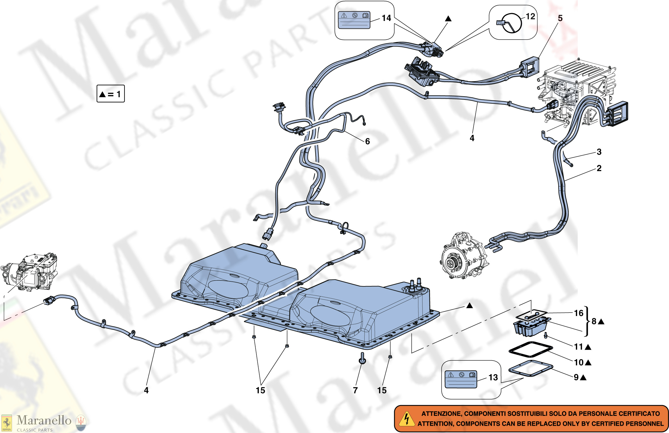 127 - Hv Battery And Wiring Harnesses