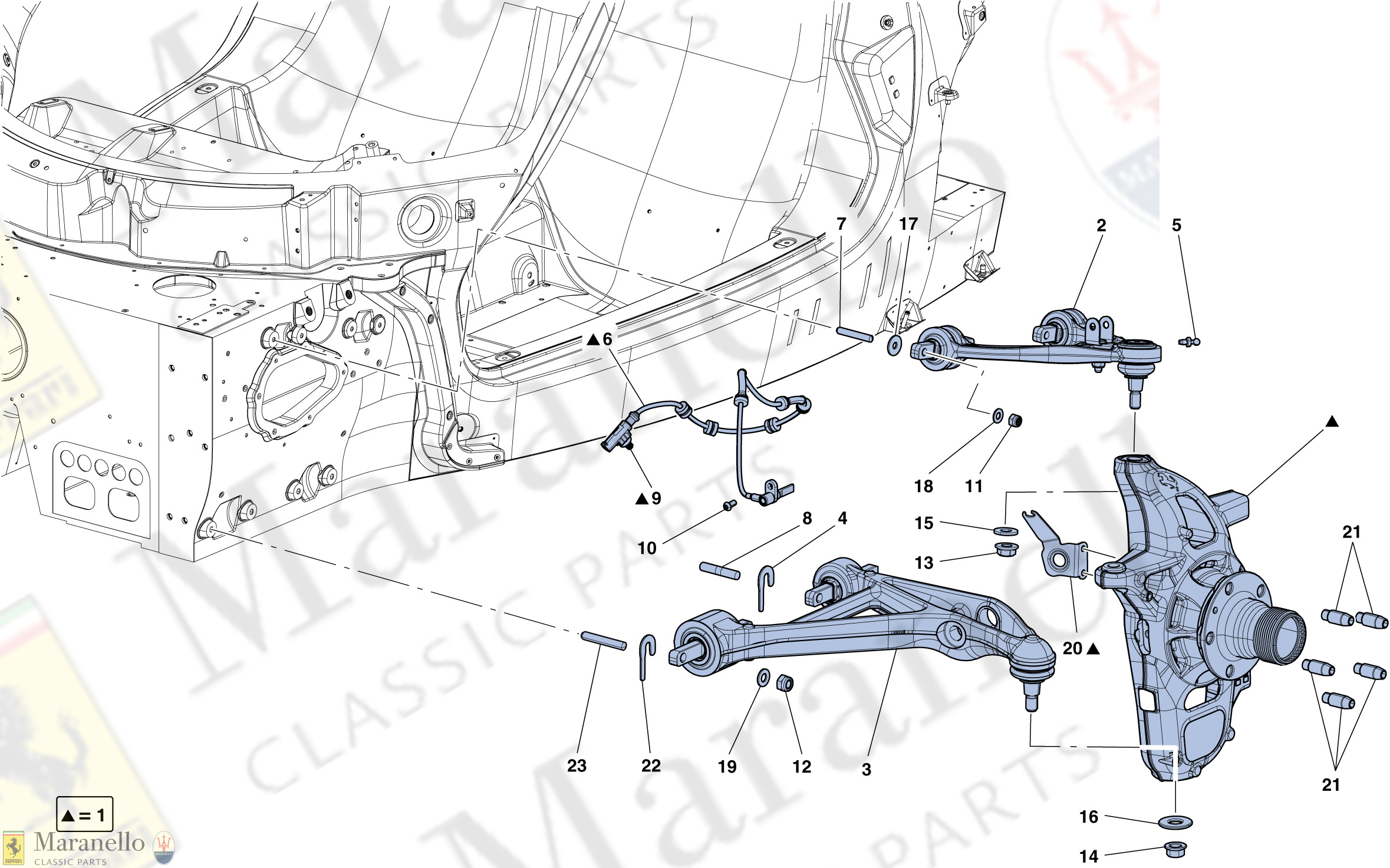 030 - Front Suspension - Arms