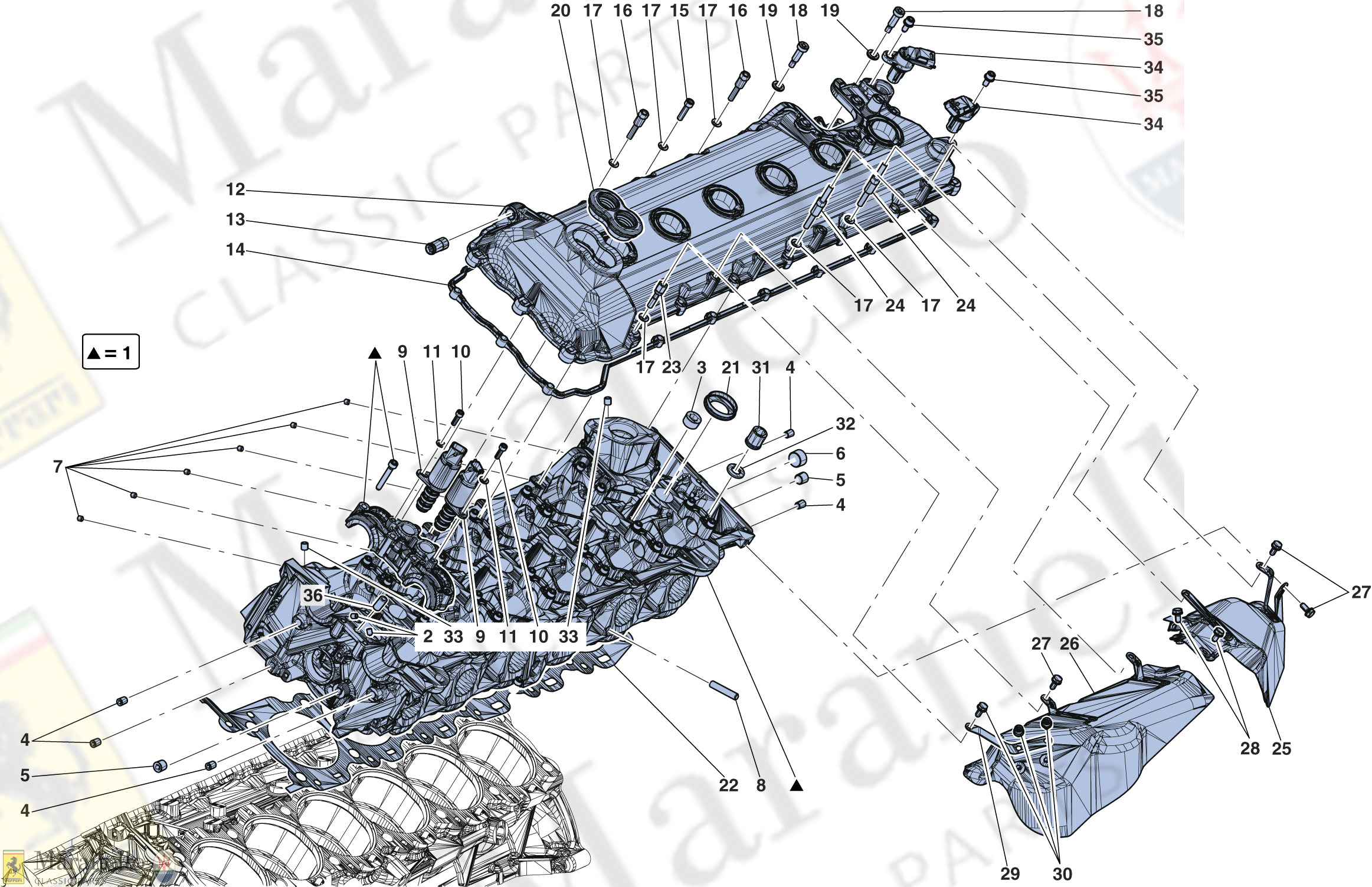 004 - Left Hand Cylinder Head