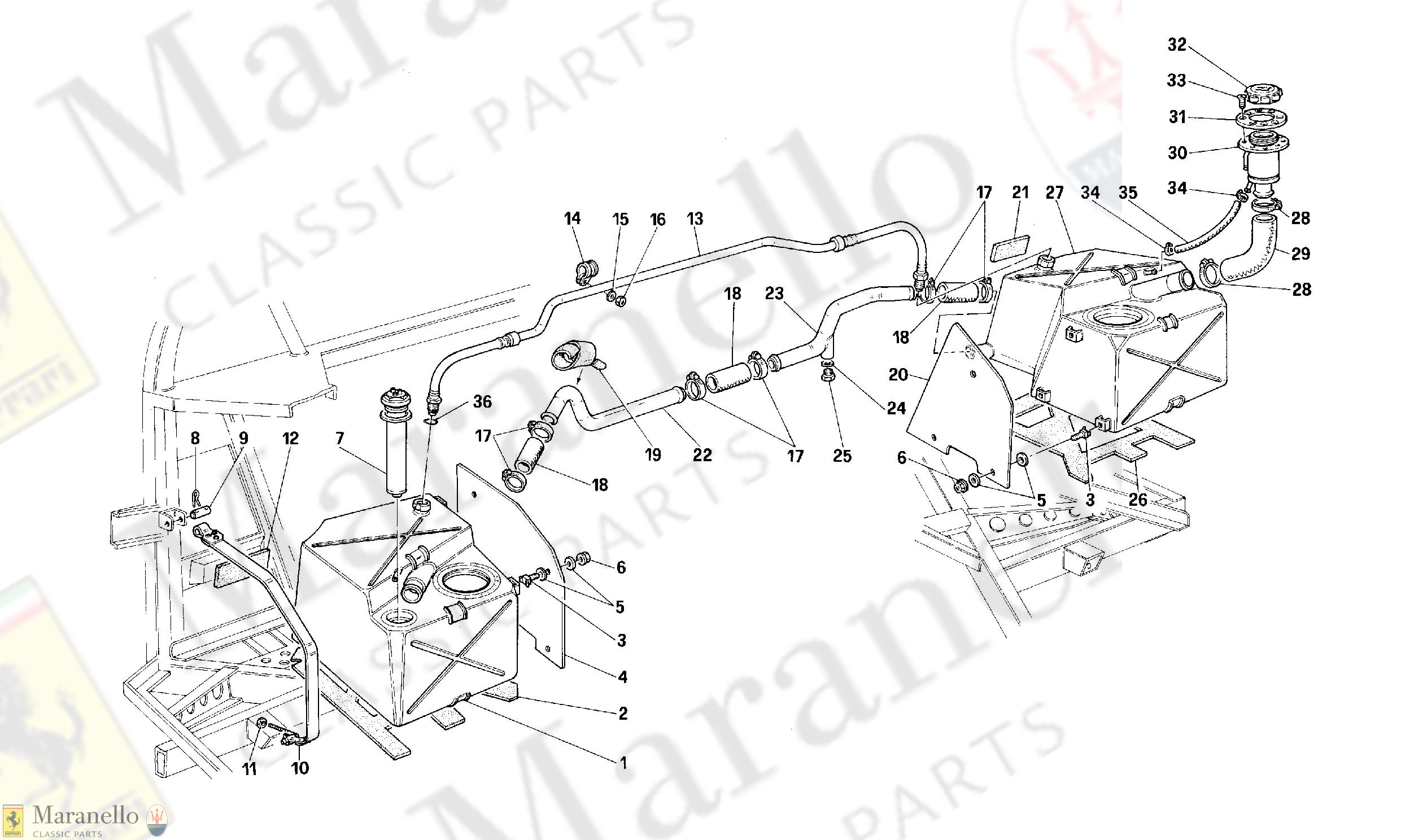 010 - Tanks And Gasoline Vent System -Valid For Usa-