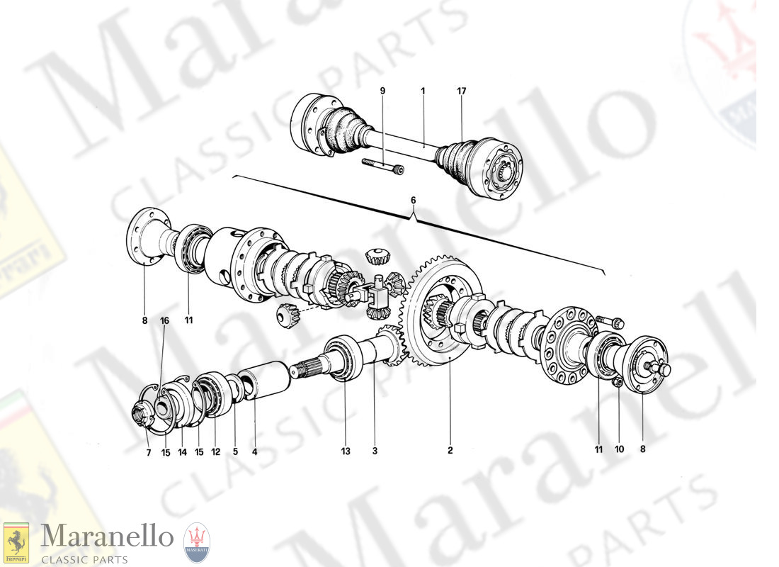 033 - Differential And Axle Shafts