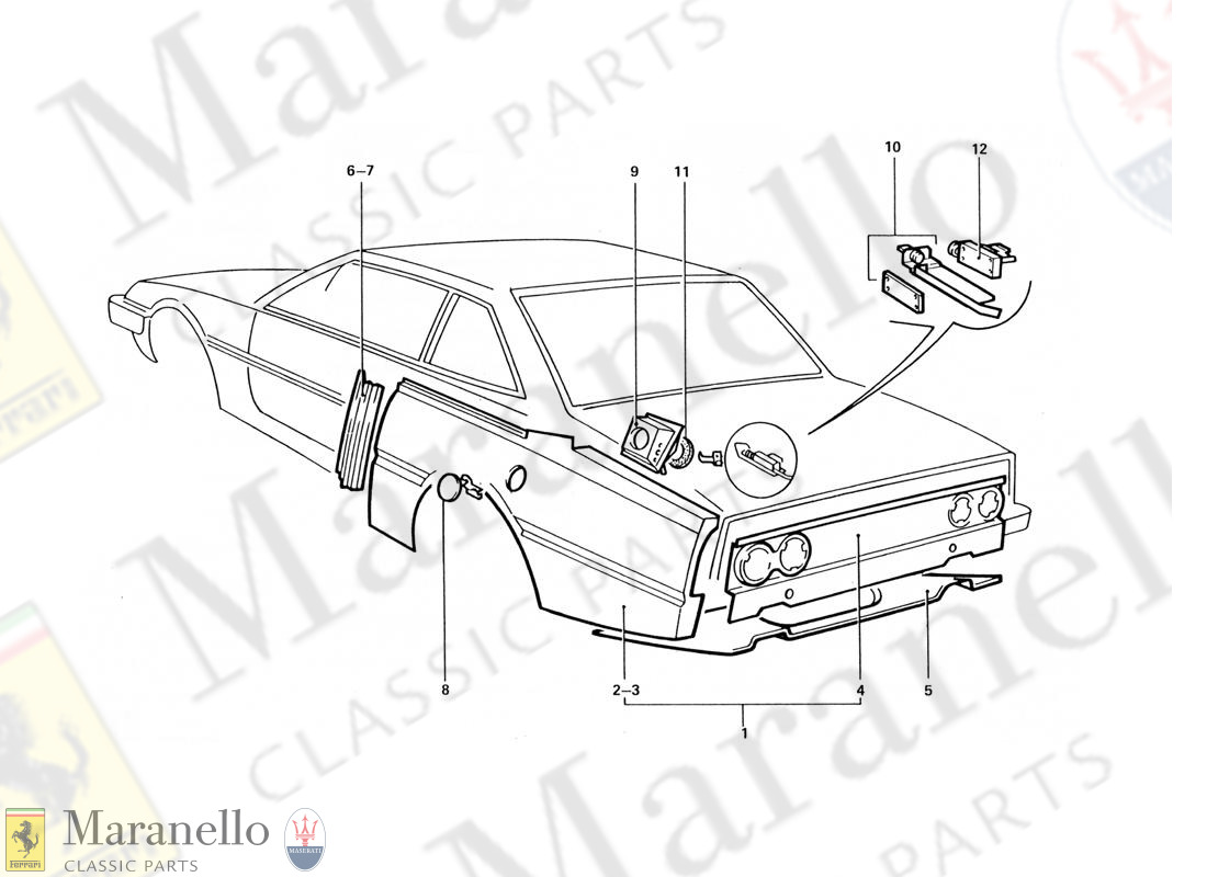 205 - Rear Body Panels