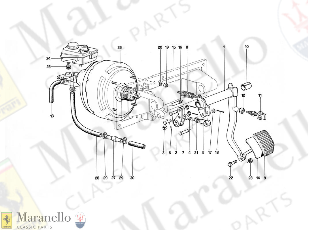 036 - Brakes Hydraulic Control - 412M Lhd