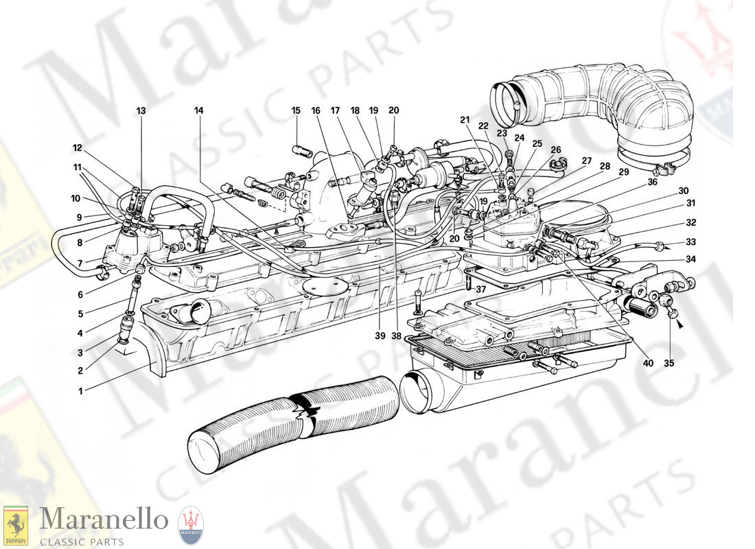 011 - Fuel Injection System - Fuel Distributors, Lines