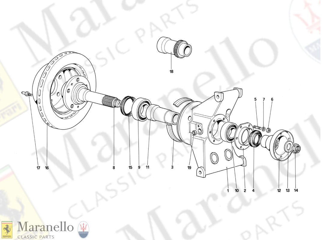 051 - Rear Suspension - Brake Disc