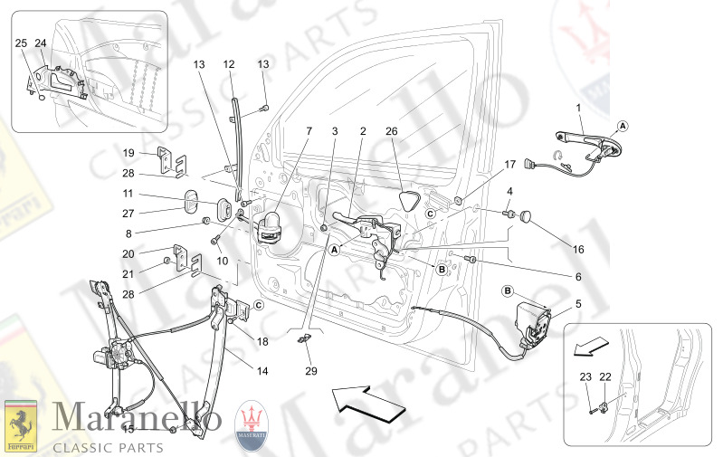 09.31 - 1 FRONT DOORS MECHANISMS