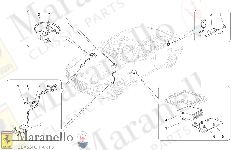 06.90 - 1 ELECTRONIC CONTROL (SUSPENSION)