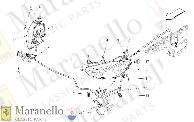 08.30 - 1 HEADLIGHT CLUSTERS