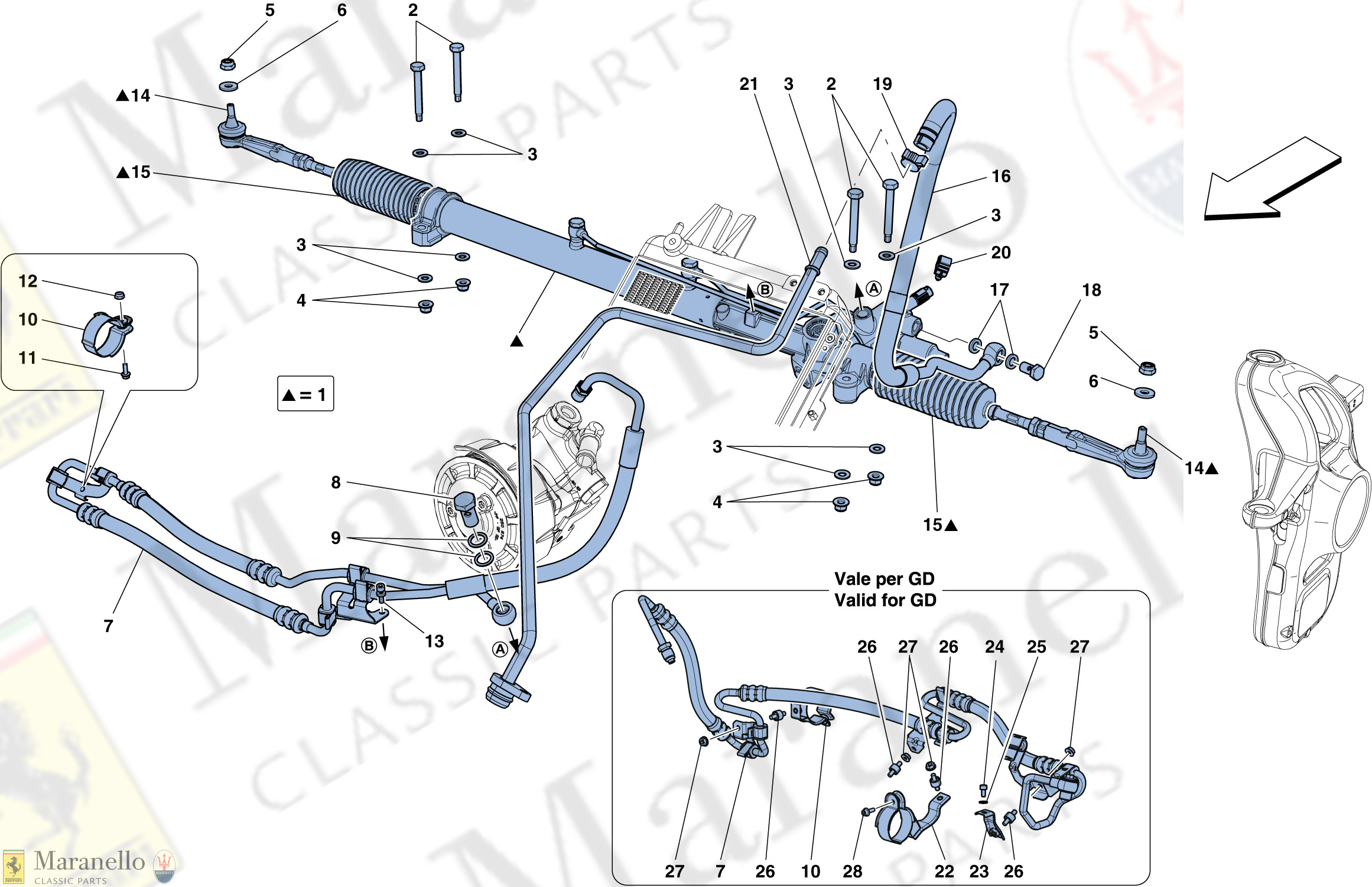 032 - Hydraulic Power Steering Box