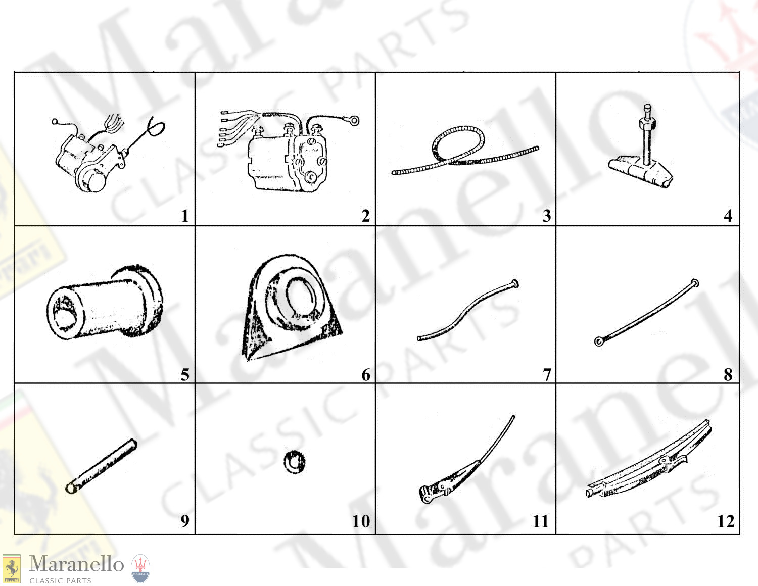 225 - Wipers Components