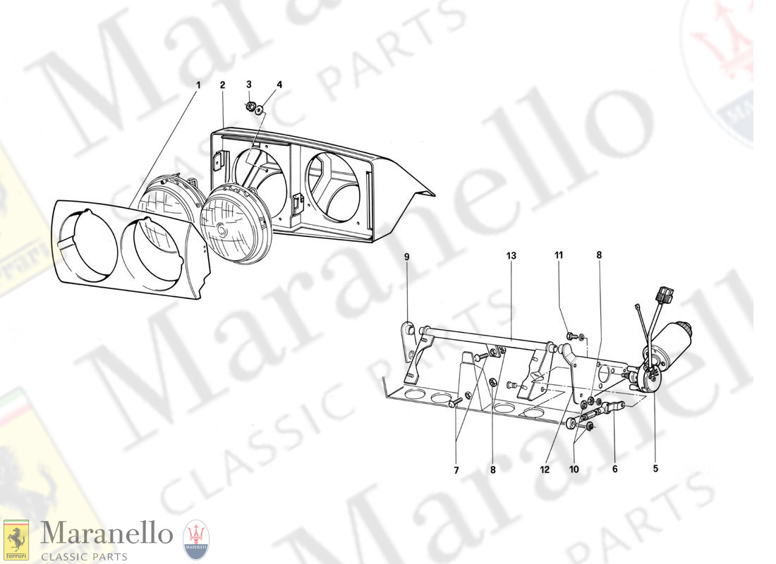 119 - Front Headlight Lifting Device