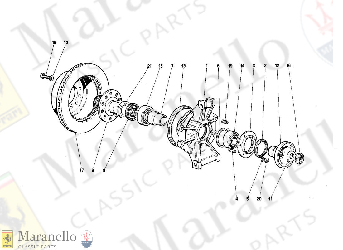 044 - Rear Suspension - Brake Disc