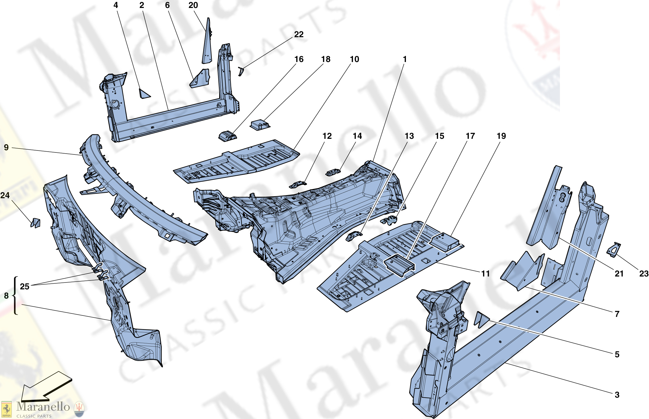 103 - Structures And Elements, Centre Of Vehicle