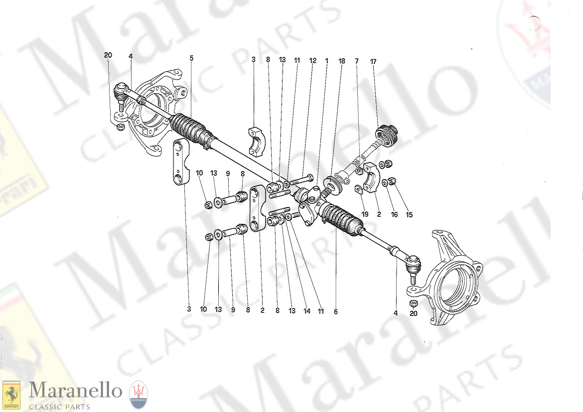 040 - Steering Box & Linkage (Apr89)