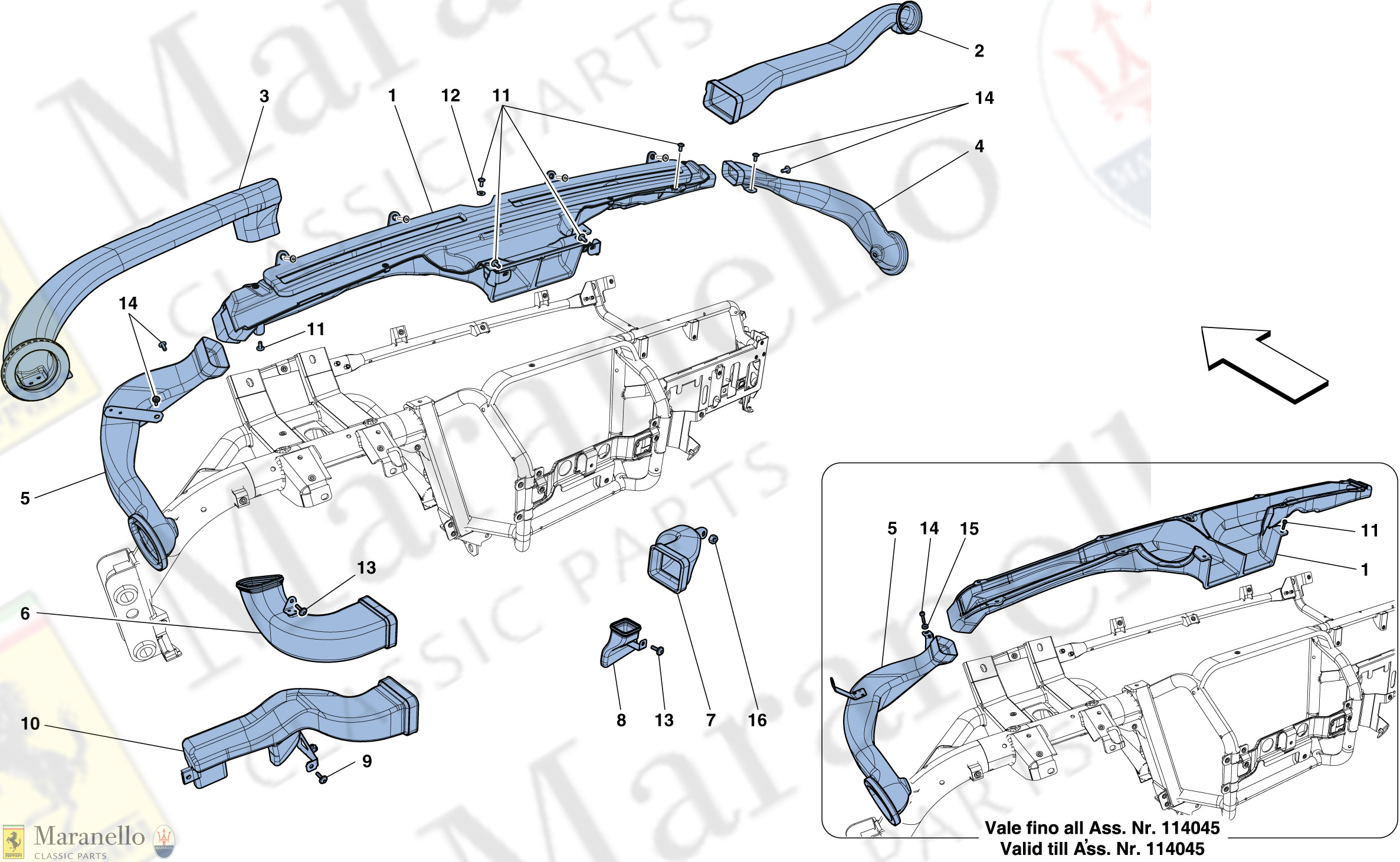 047 - Dashboard Air Ducts