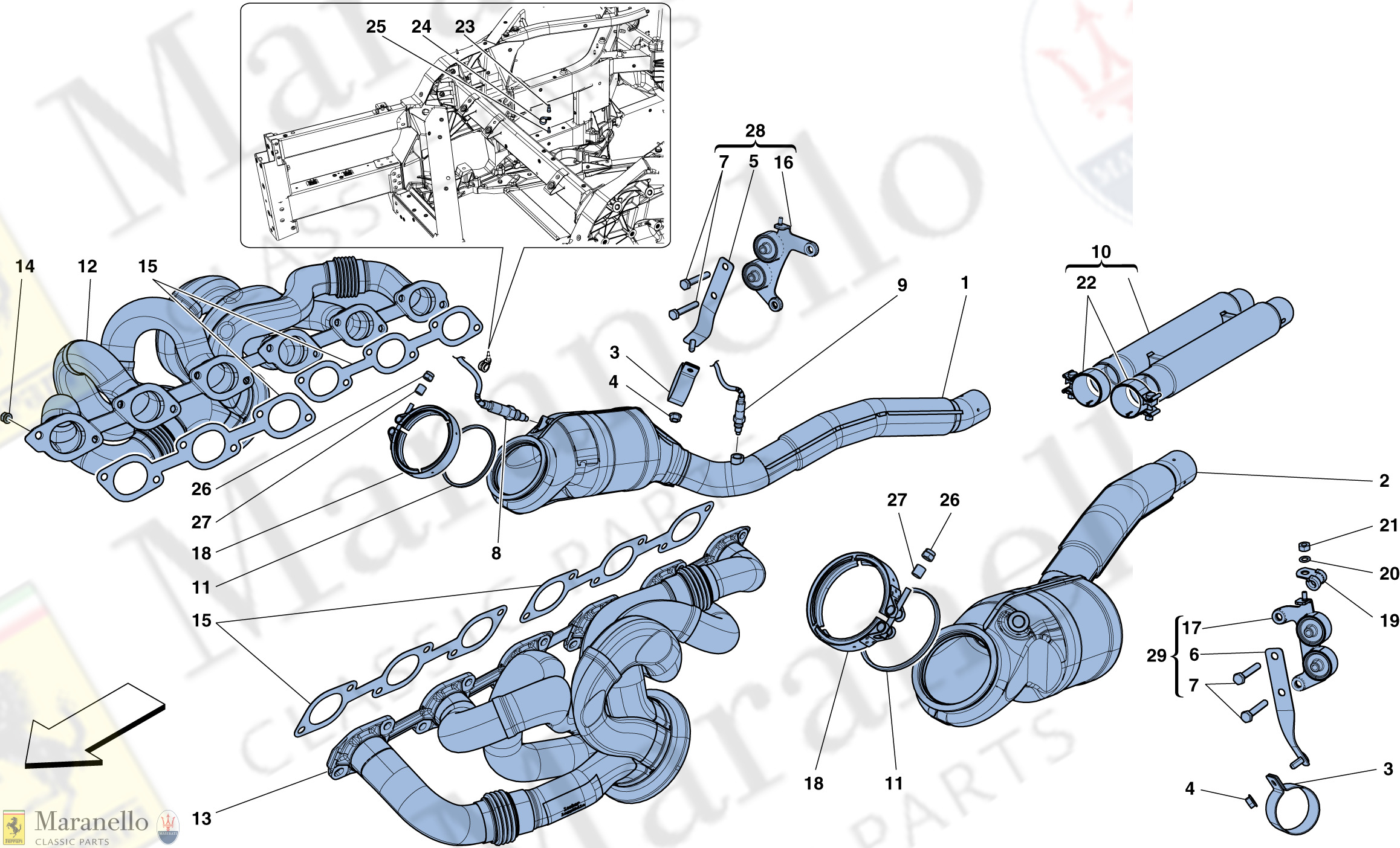 015 - Pre-Catalytic Converters And Catalytic Converters