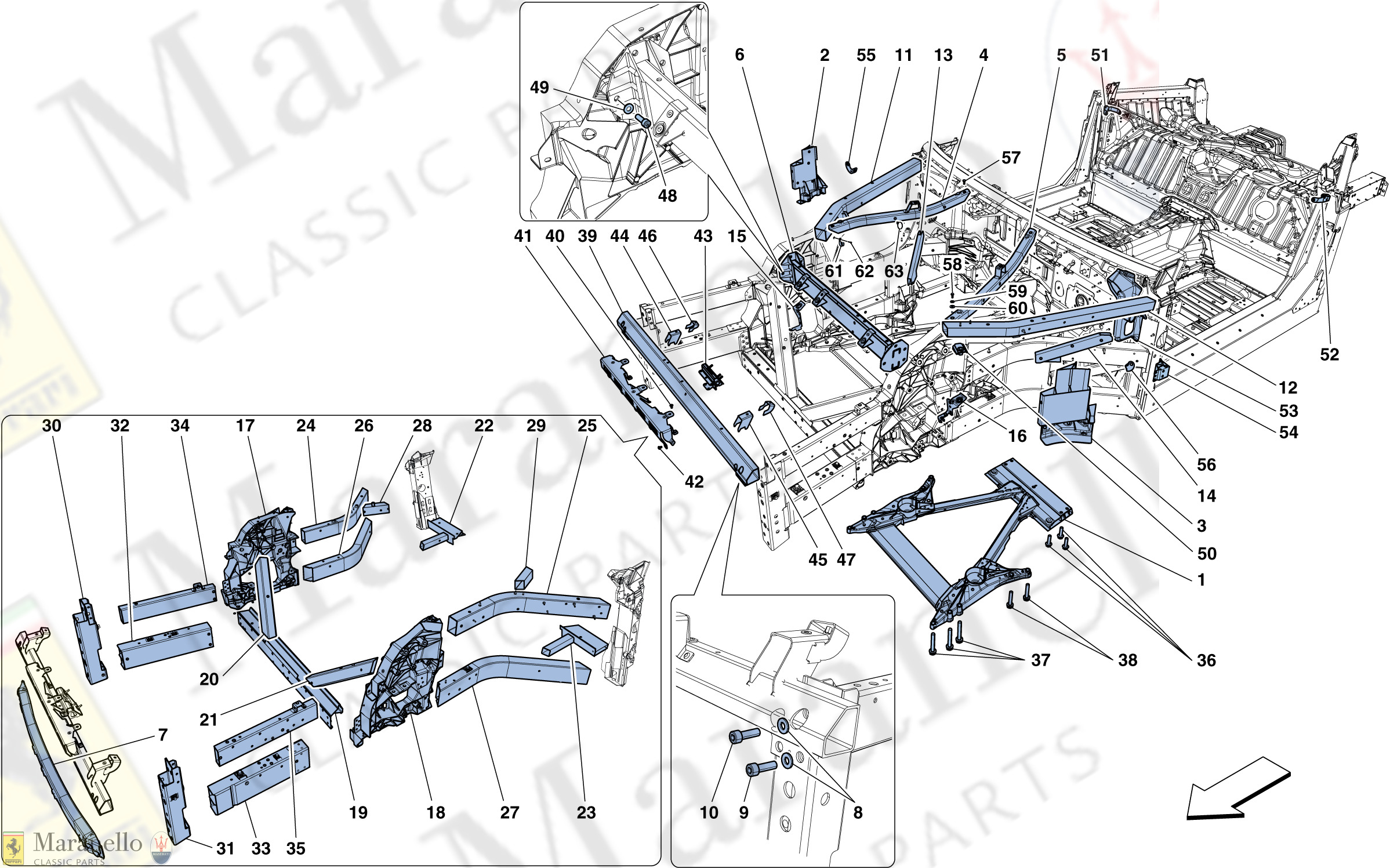 102 - Structures And Elements, Front Of Vehicle