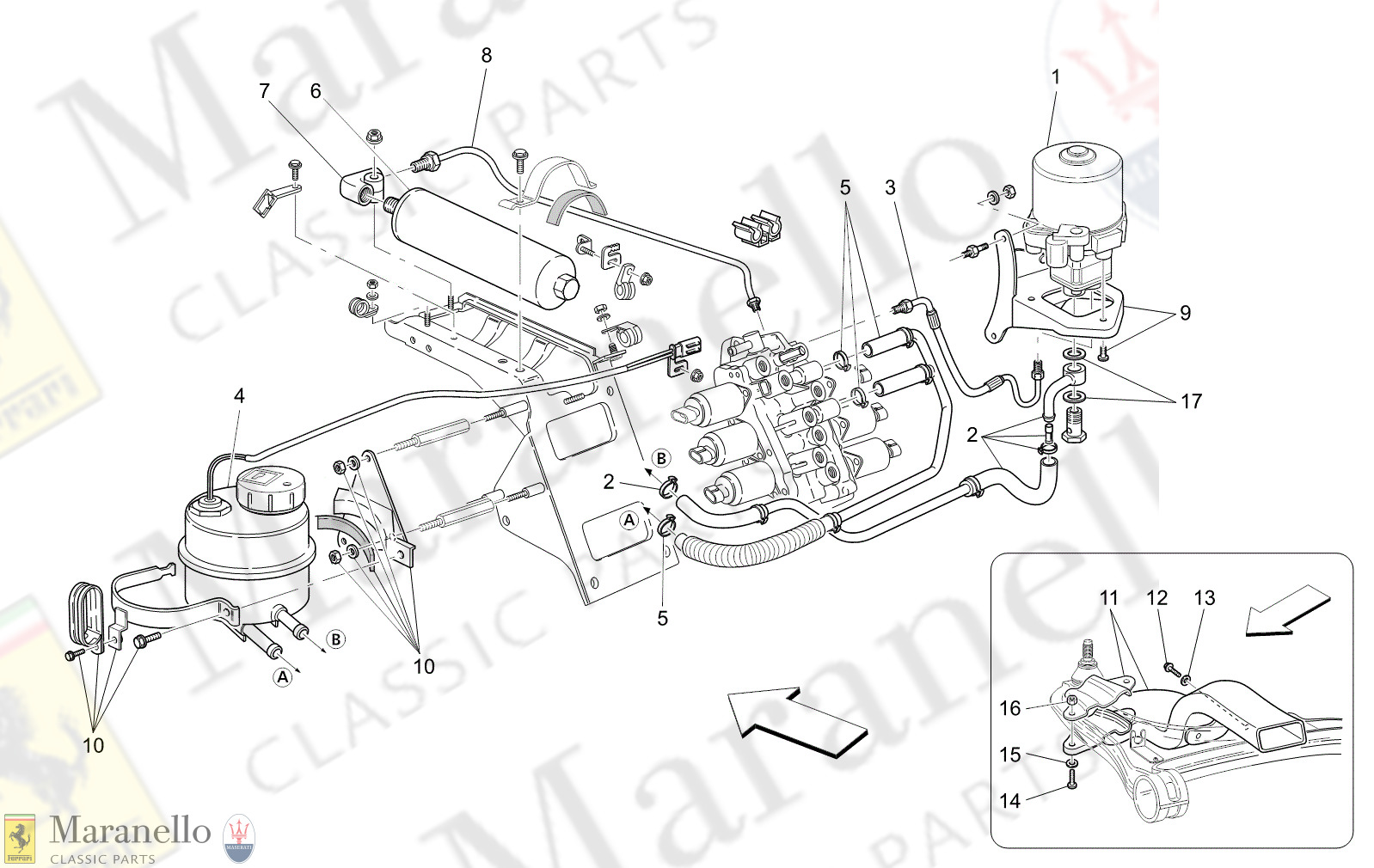 03.41 - 1 - 0341 - 1 Gearbox Activation Hydraulics: Tank And Pump