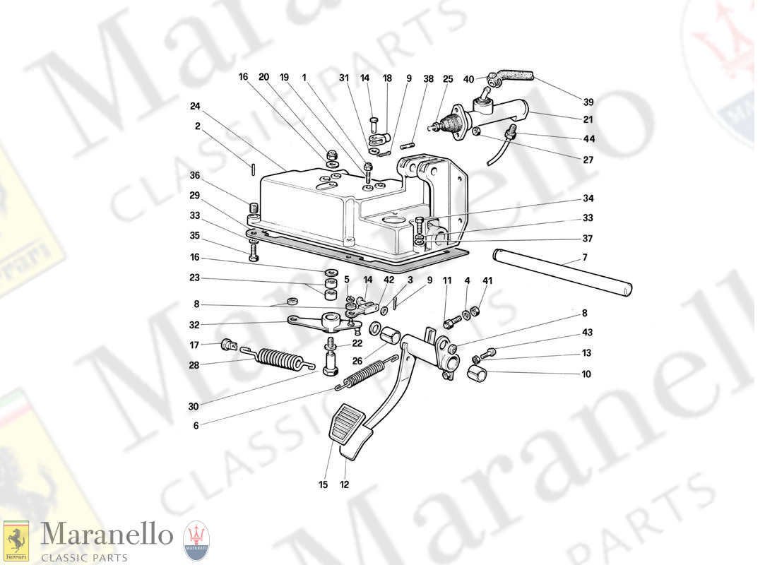 051 - Clutch Release Control (Variants For RHD Versions)