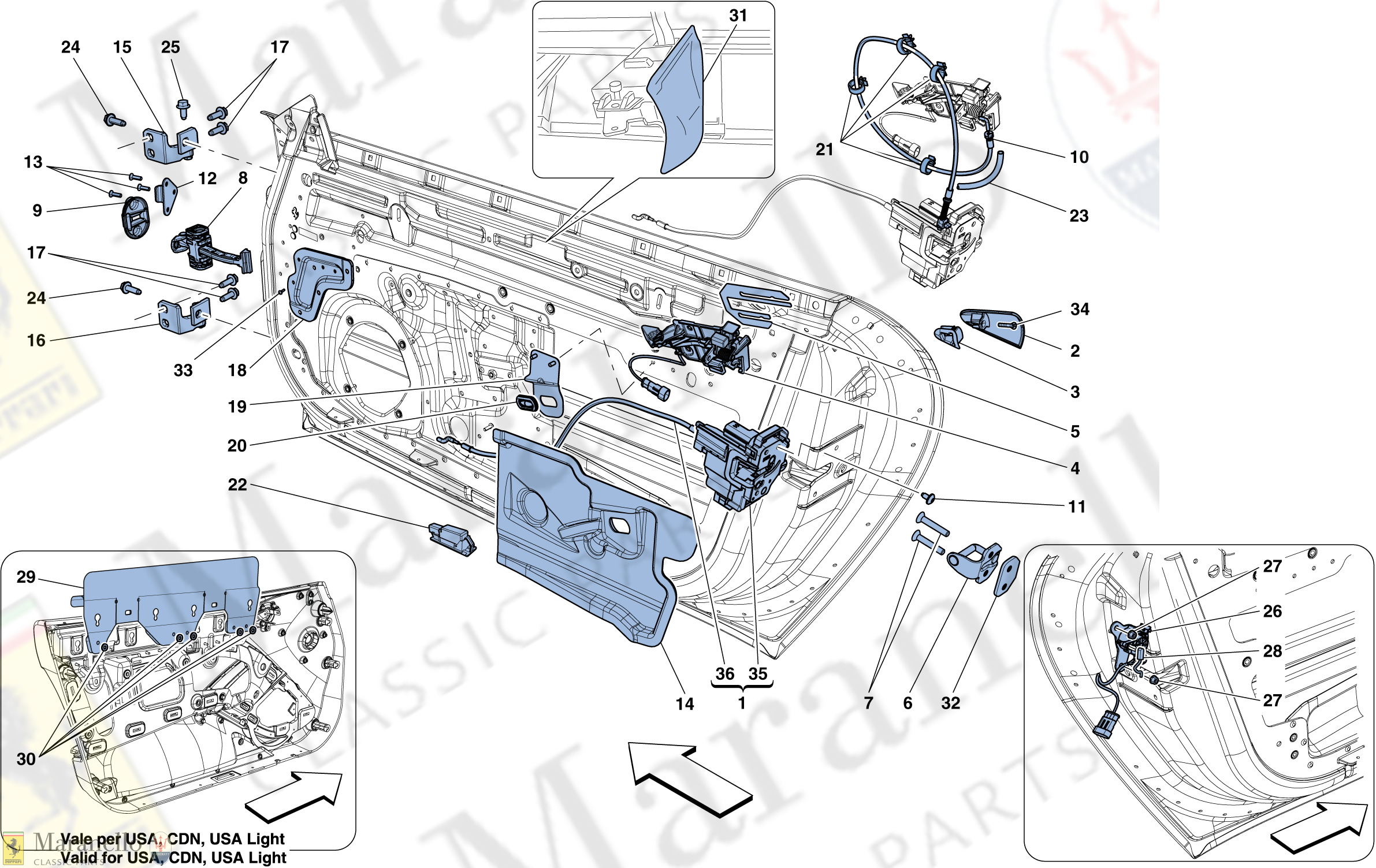 115 - Doors - Opening Mechanism And Hinges