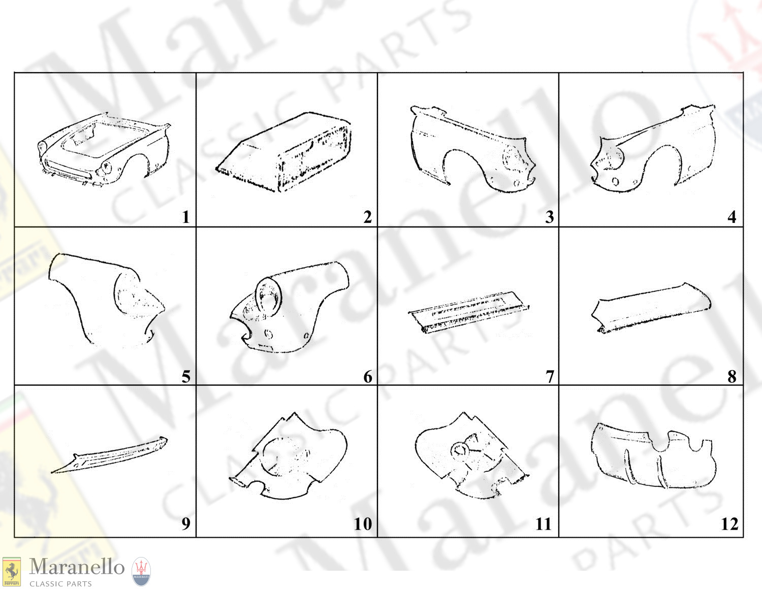 203A - Front Body Panels