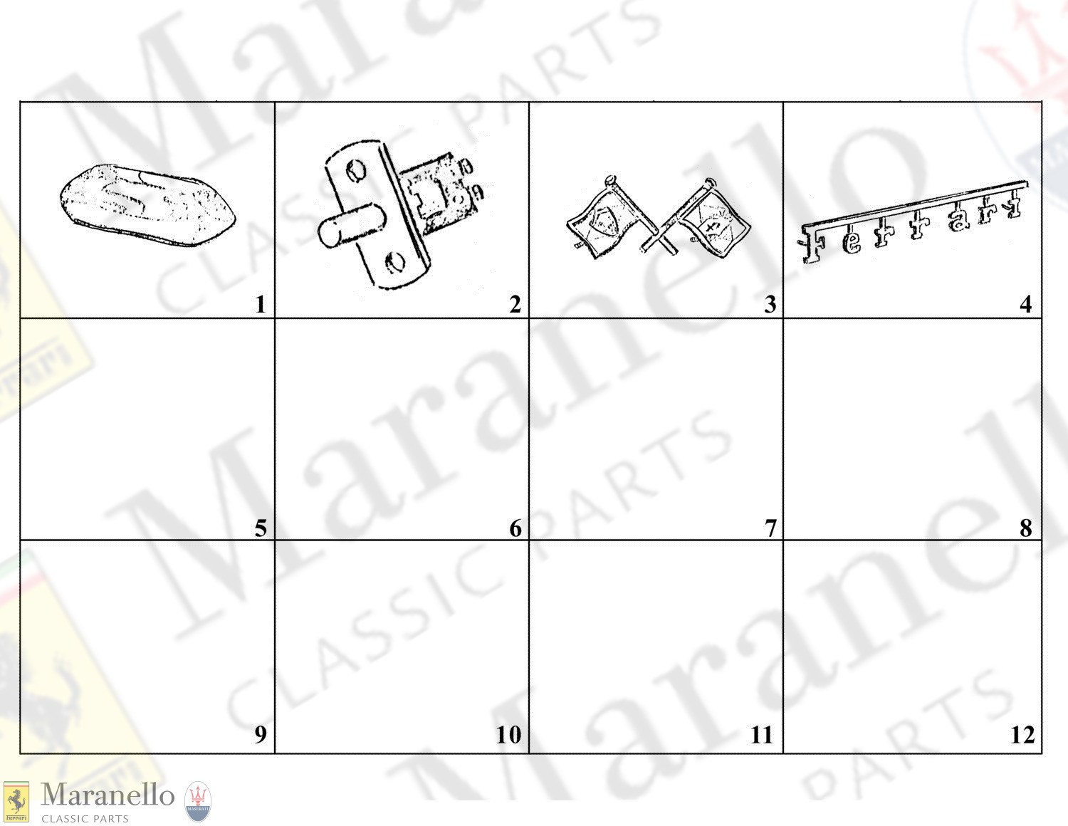 208B - Boot/Trunk Components