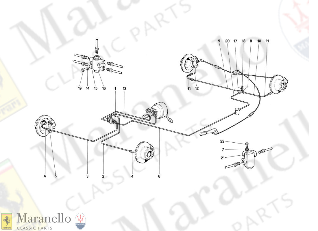 029 - Brake System (Valid Only For Lhd Up To Chassis No. 43011)