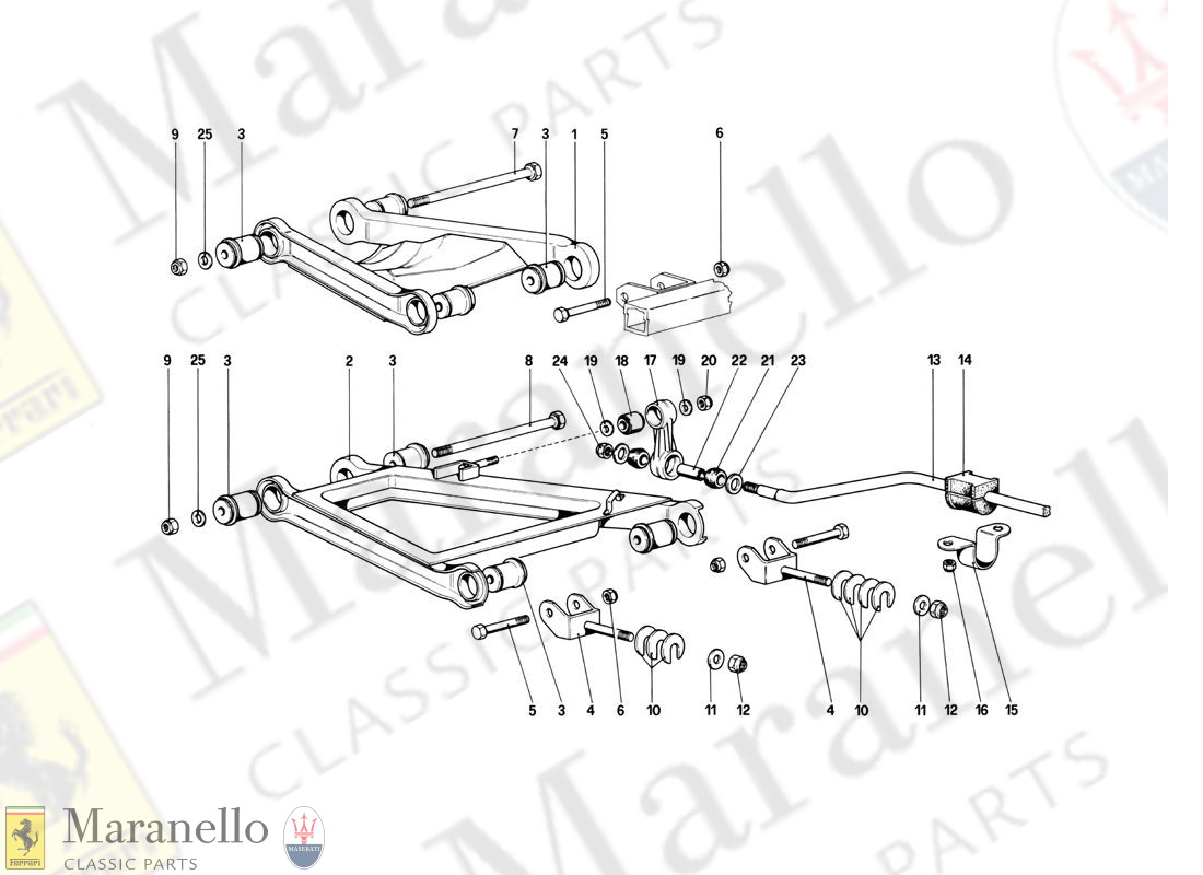 040 - Rear Suspension - Wishbones