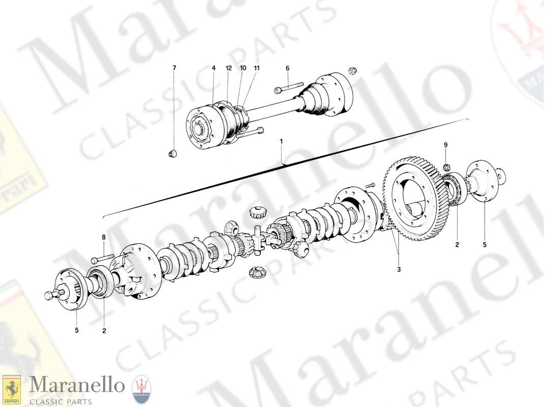 027 - Differential And Axle Shafts