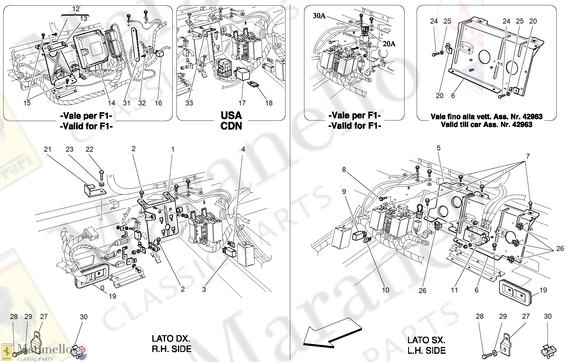 138 - Rear Passengers Compartment Control Stations