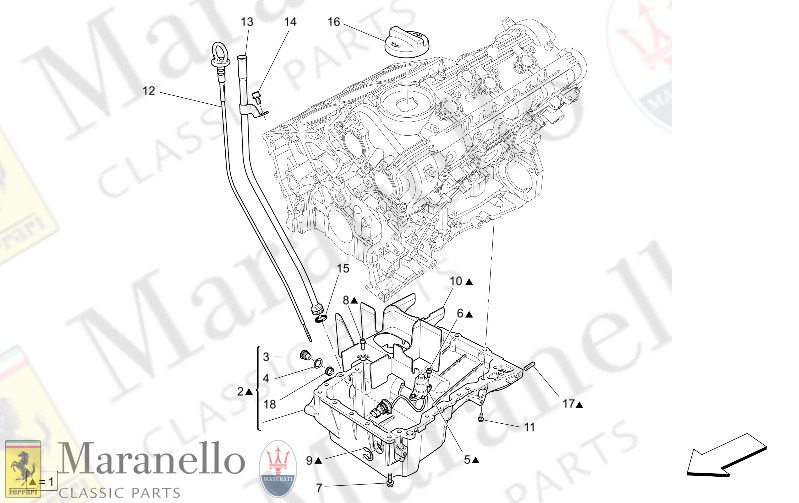 01.60 - 2 LUBRICATION SYSTEM CIRCUIT AND COLLECTIO