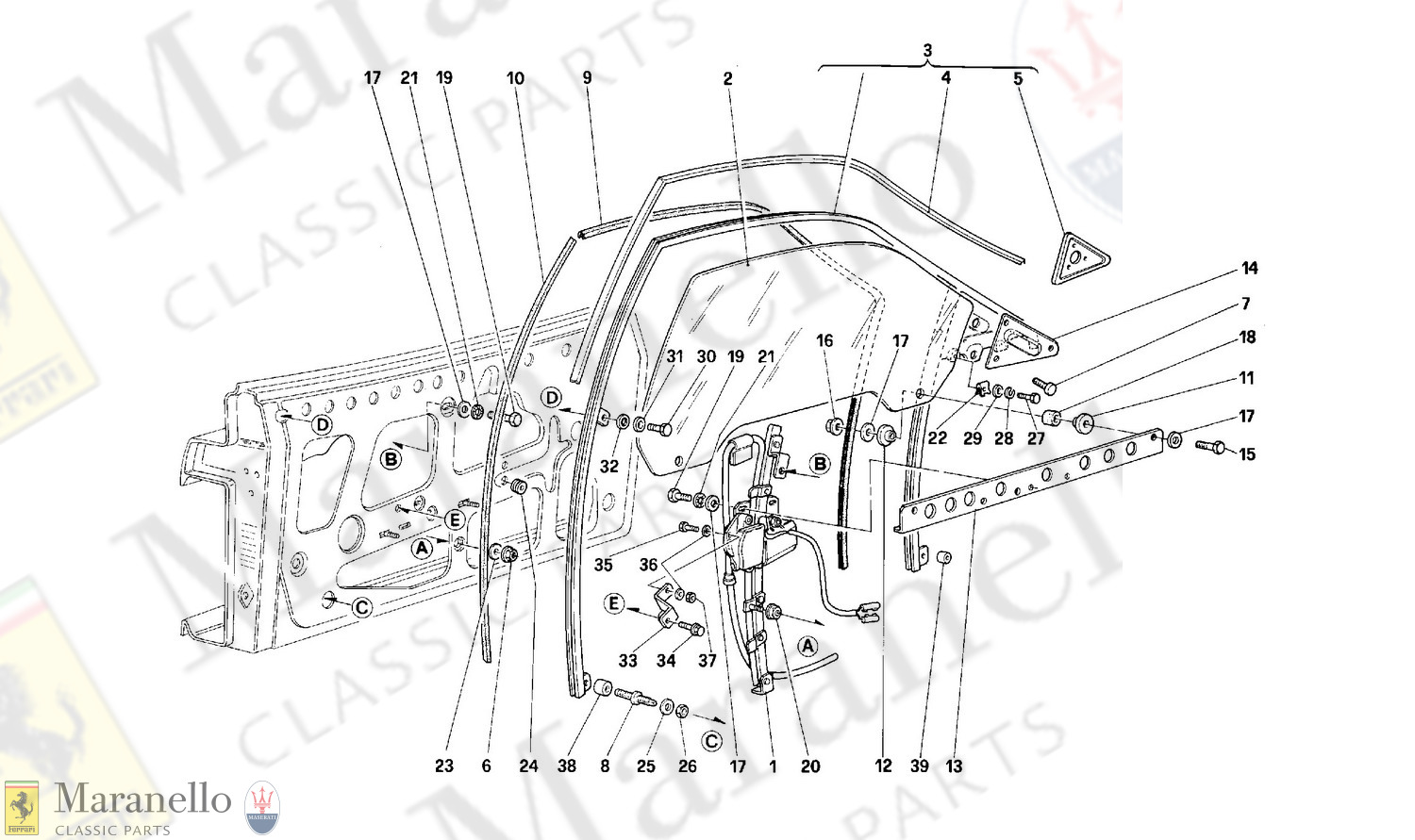 112 - Door - Power Window