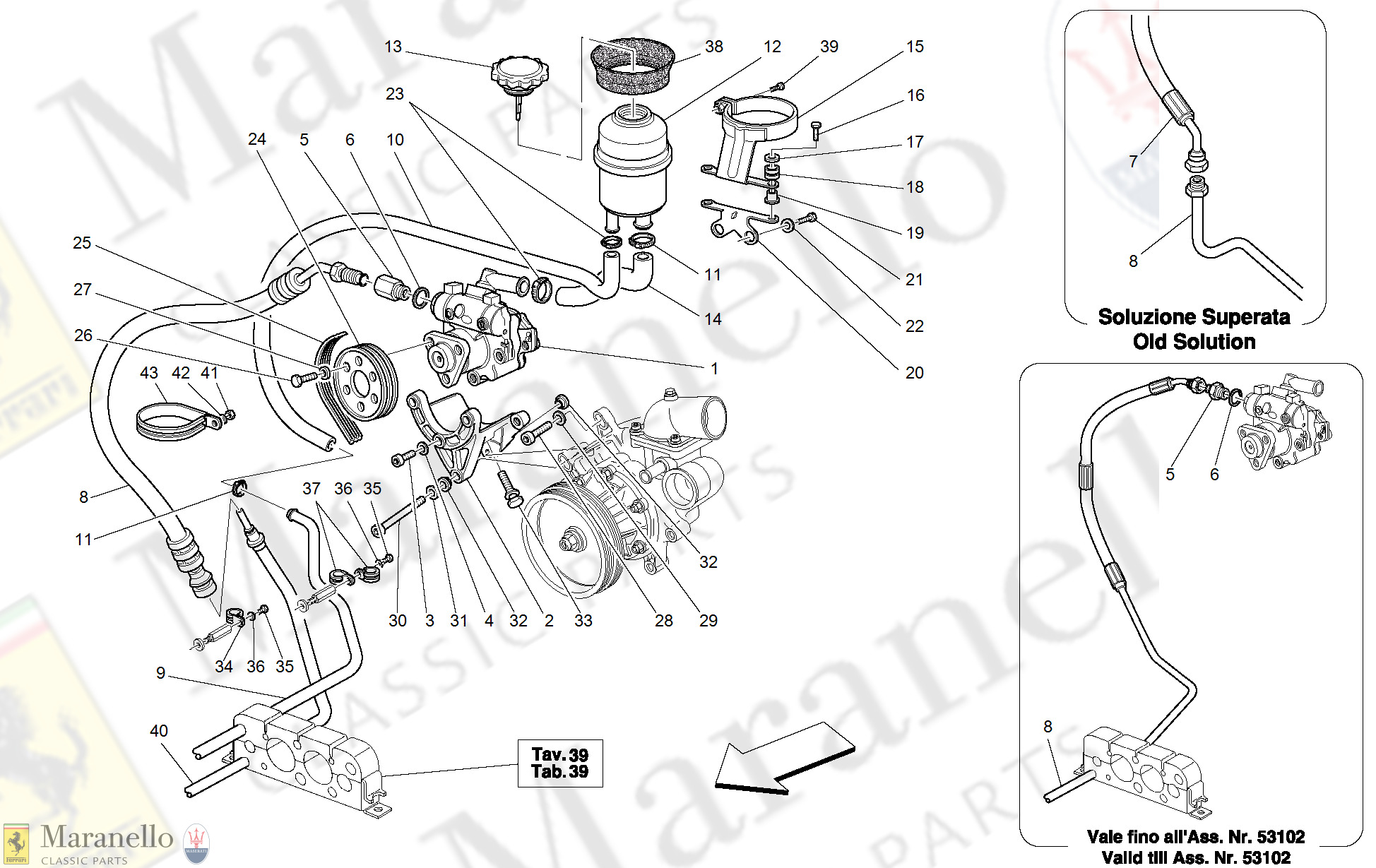 048 - Hydraulic Steering Pump And Tank