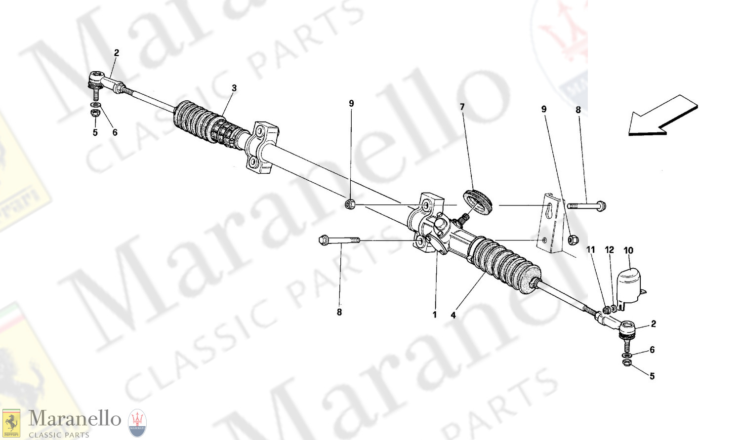 043 - Steering Box And Linkage