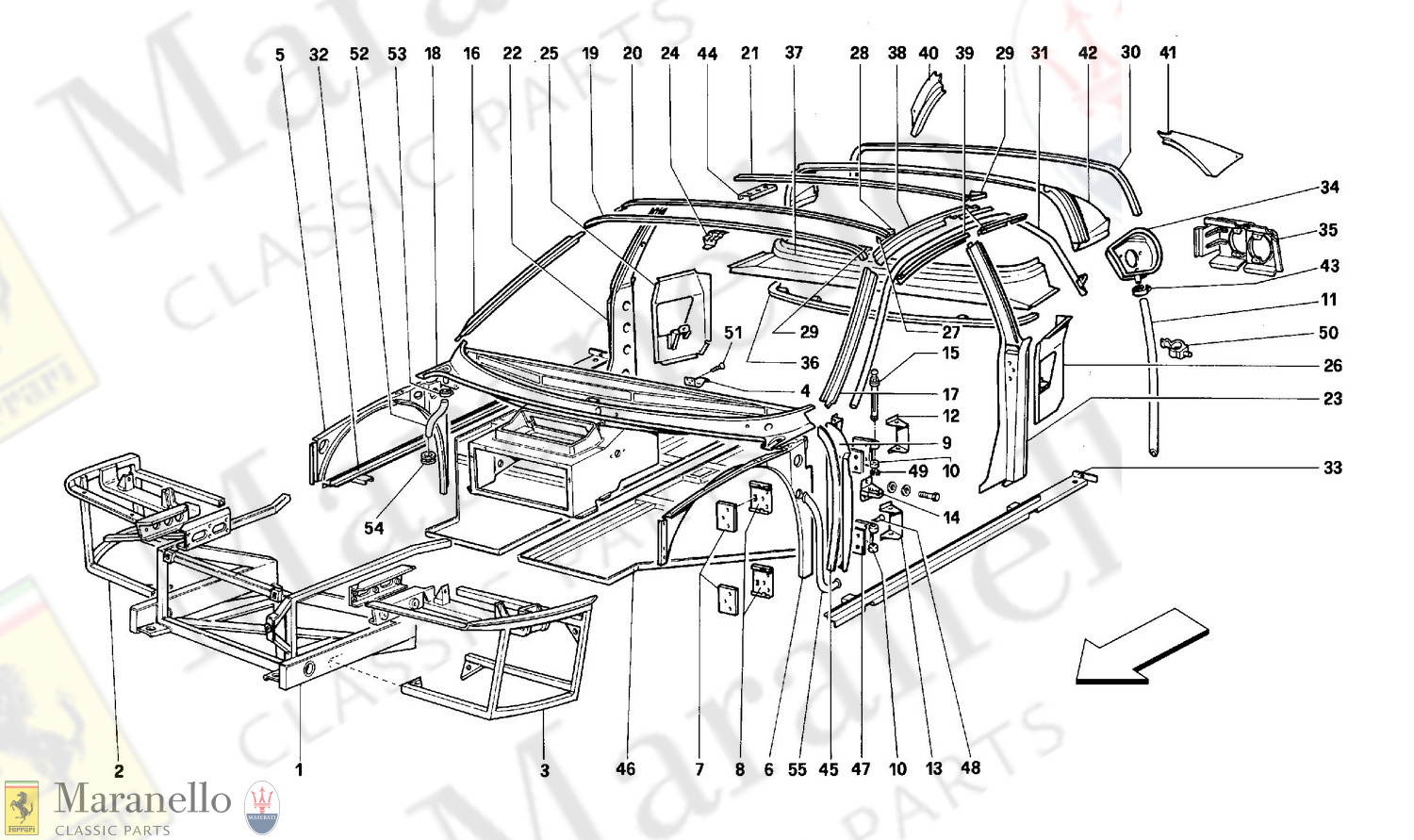 103 - Body - Internal Components