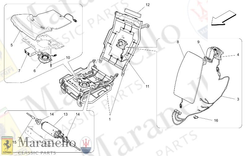 09.43 - 2 REAR SEATS MECHANICS AND ELECTRONICS