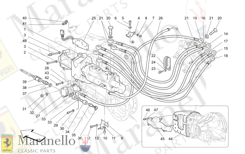 M3.40 - 1 F1 CLUTCH HYDRAULIC CONTROL