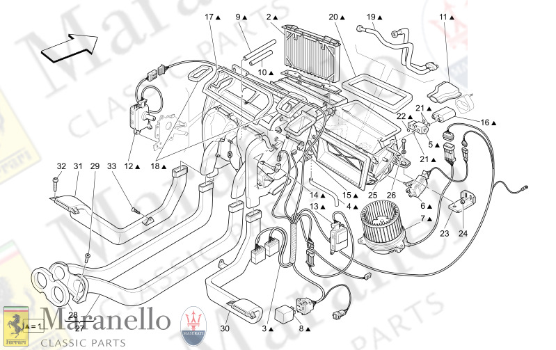 C8.41 - 1 AC UNIT DASHBOARD DEVICES