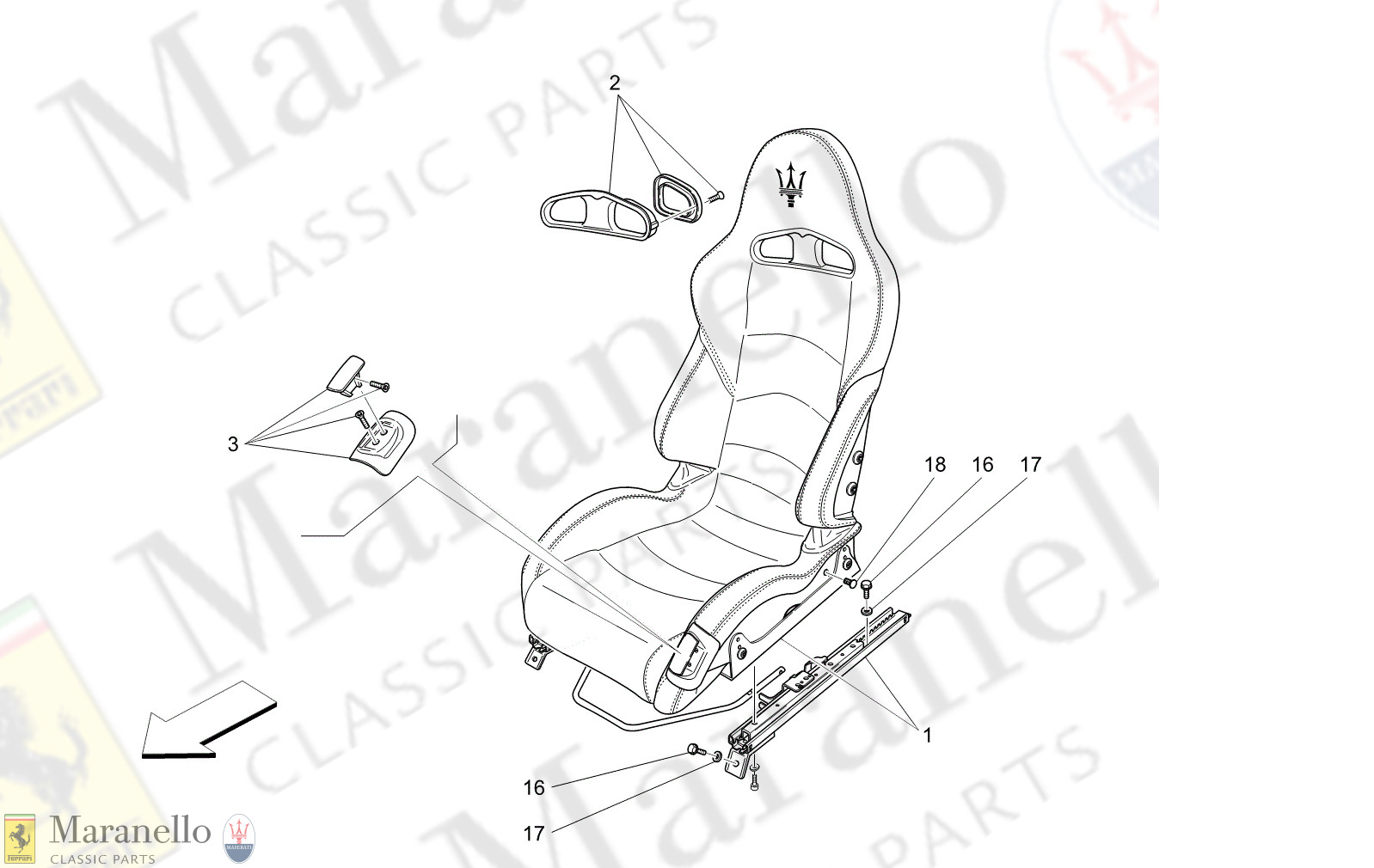 09.40 - 11 - 0940 - 11 Front Seats: Trim Panels