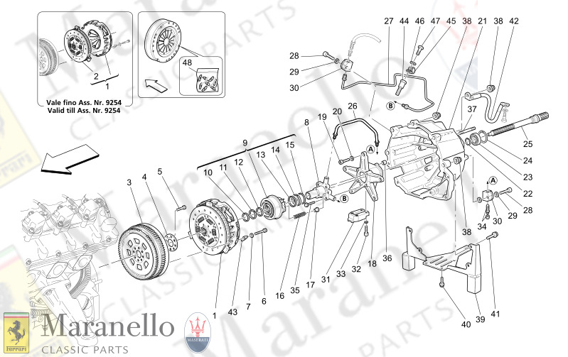 M2.10 - 1 CLUTCH DISCS AND HOUSING FOR MECHANICAL GEARBOX