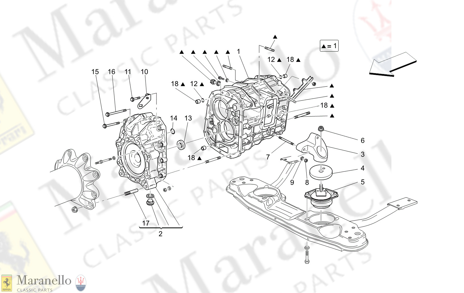 03.10 - 1 - 0310 - 1 Gearbox Housings