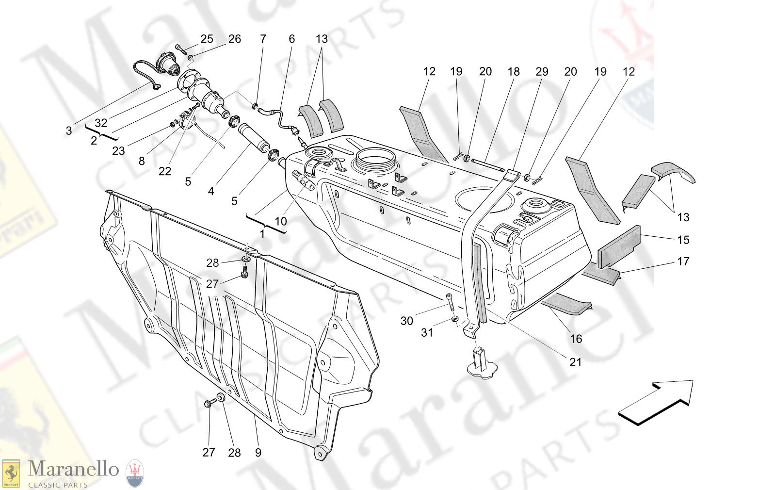 01.42 - 1 - 0142 - 1 Fuel Tank