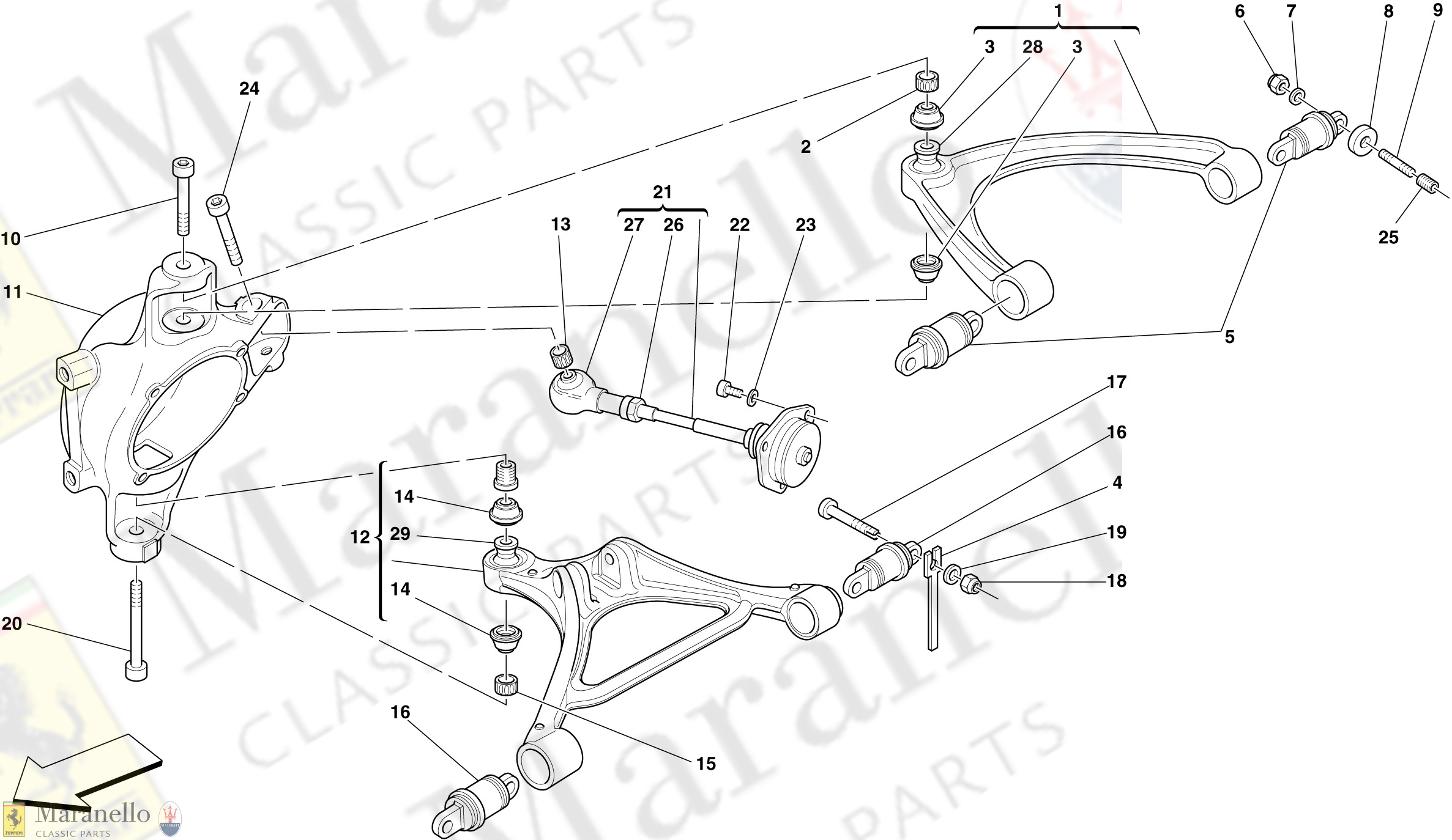 047 - Rear Suspension - Arms